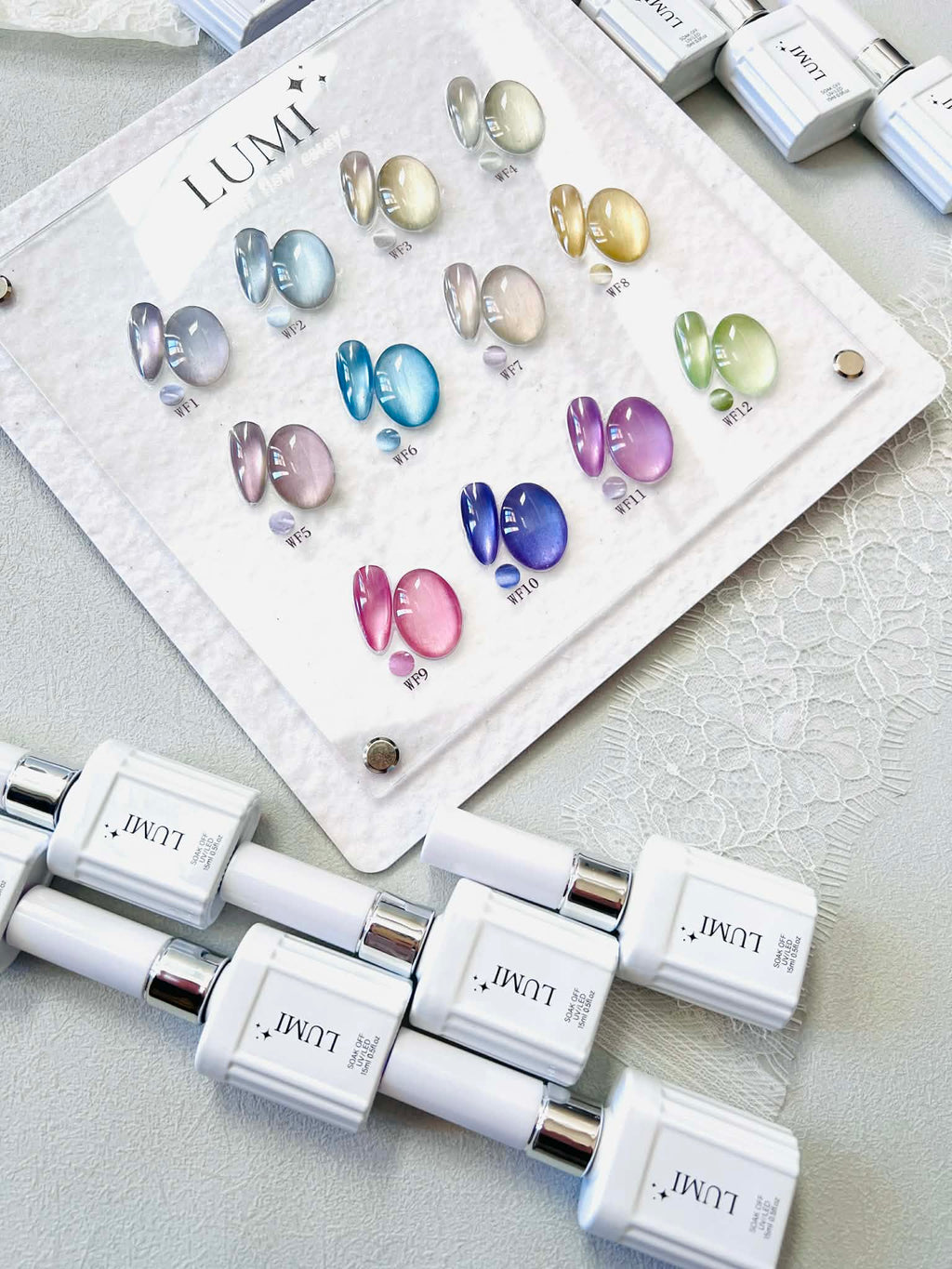 LUMI WATER DROP CATEYE 12 COLOR