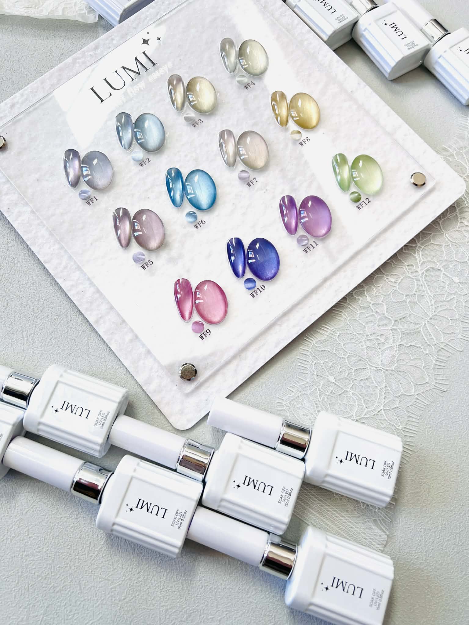 LUMI WATER DROP CATEYE 12 COLOR